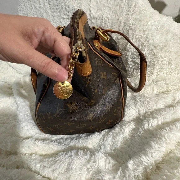 Louis Vuitton Tivoli GM Dark Brown Monogram Shoulder Bag - Picture 6 of 11